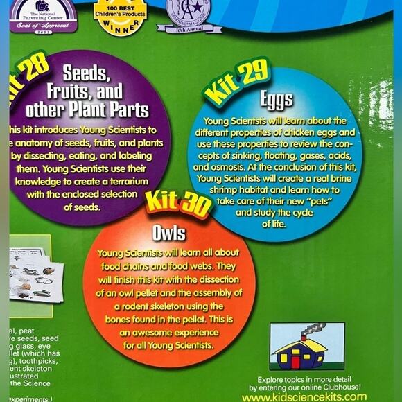 Young Scientists Club Science 3 kits for hours of fun Sealed Ages 5+ New - Picture 2 of 7